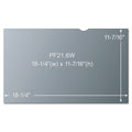 3M Frameless Blackout Privacy Filter for 21.6" Widescreen Monitor, 16:10 Aspect Ratio