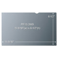 3M Frameless Blackout Privacy Filter for 13.3" Widescreen Laptop, 16:9 Aspect Ratio