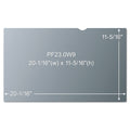 3M Frameless Blackout Privacy Filter for 23" Widescreen Monitor, 16:9 Aspect Ratio