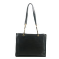 Chanel Large Coco Logo Caviar Skin Black Tote Bag Gold Hardware #2664 by Bolt Boutique