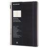 Moleskine Professional Notebook, Hardcover, 1 Subject, Medium/College Rule, Black Cover, 11 x 8.5, 176 Sheets