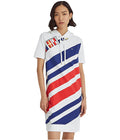 Lauren Ralph Lauren Flags and Stripes French Terry Dress, Size Medium by Vanessa Jane