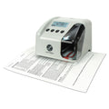 Lathem LT5000 Electronic Time and Date Stamp, Digital Display, Cool Gray