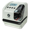 Lathem LT5000 Electronic Time and Date Stamp, Digital Display, Cool Gray