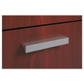 HON BL Series Field Installed Contemporary Pull, Linear, 4.75 x 0.75 x 0.75, Silver, 2/Carton
