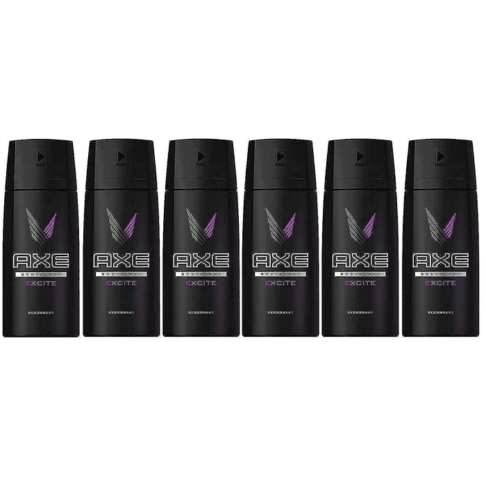 AXE Deodorant Bodyspray, Excite, 48 H High Definition Scent 4 Oz by Pasteur Pharmacy
