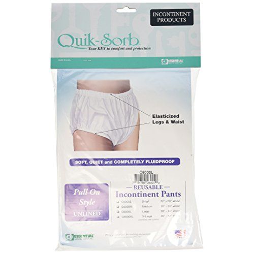 Quik-Sorb Reusable Pull-On Incontinence Pants (Large) by Pasteur Pharmacy