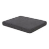Alera Pedestal File Seat Cushion, 14.88 x 19.13 x 2.13, Smoke