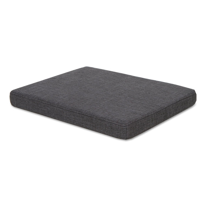 Alera Pedestal File Seat Cushion, 14.88 x 19.13 x 2.13, Smoke