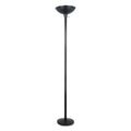 Alera Torchier Floor Lamp, 12.5"w x 12.5"d x 72"h, Matte Black