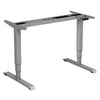 Alera AdaptivErgo 3-Stage Electric Height-Adjustable Table Base with Memory Controls, 48 to 72 w x 24 to 36d x 25 to 50.7h, Gray