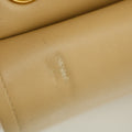 Chanel Lambskin Double Flap 23 Beige 24k Gold Turn Lock Shoulder Bag #2672 by Bolt Boutique