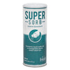 Fresh Products Super-Sorb Liquid Spill Absorbent, Lemon Scent, 720 oz, 12 oz Shaker Can, 6/Box