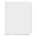 Universal Self-Tab Index Dividers, 5-Tab, 11 x 8.5, White, 36 Sets