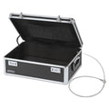 Vaultz Locking Storage Chest, Medium Density Fiberboard, 14.5 x 8 x 19.5, Black