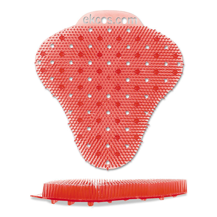 Diversey ekcoscreen Urinal Screens, Melon Scent, Red, 12/Carton