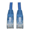 Tripp Lite CAT6 Gigabit Snagless Molded Patch Cable, 5 ft, Blue