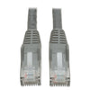 Tripp Lite CAT6 Gigabit Snagless Molded Patch Cable, 10 ft, Gray
