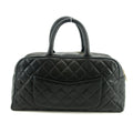 Chanel Caviar Skin Matlasse Caviar Skin Mini Boston Bag 10 Series #2677 by Bolt Boutique