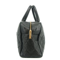 Chanel Caviar Skin Matlasse Caviar Skin Mini Boston Bag 10 Series #2677 by Bolt Boutique
