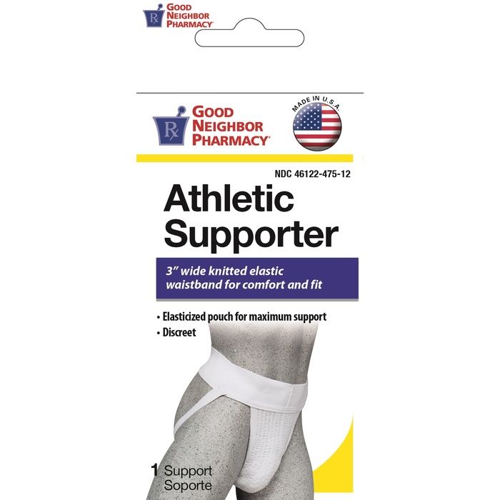 Good Neighbor Pharmacy Athletic Supporter White Extra Large 1ct by Pasteur Pharmacy