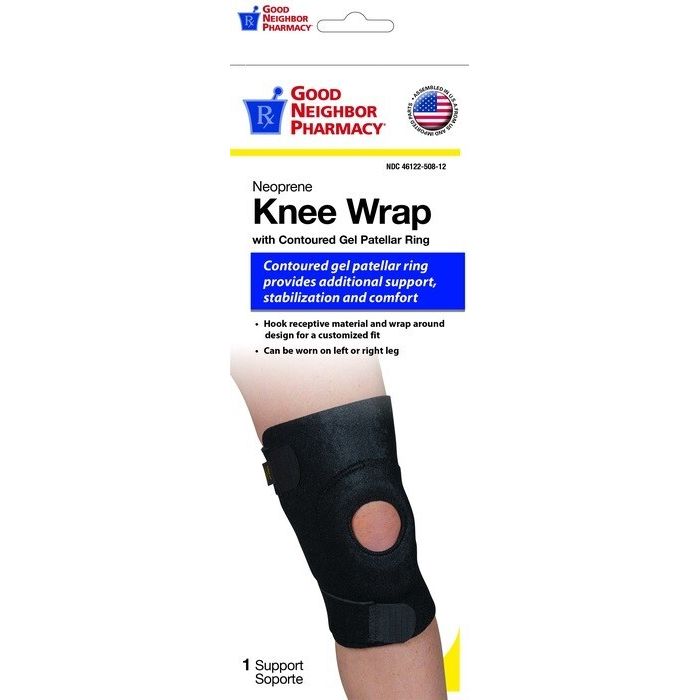 Good Neighbor Knee Wrap W/ Contour Gel by Pasteur Pharmacy