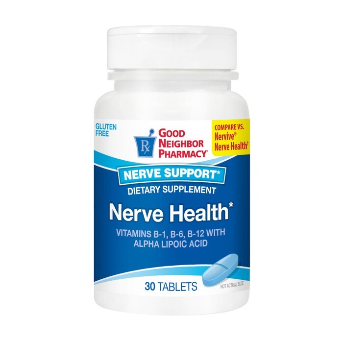 Good Neighbor Pharmacy Nerve Health Tablets 30ct by Pasteur Pharmacy