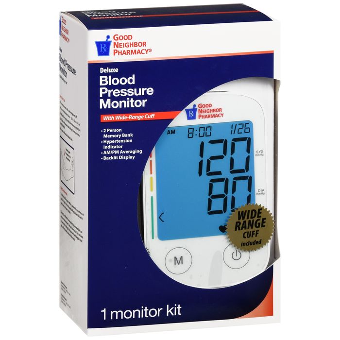Good Neighbor Pharmacy Deluxe Upper Arm Blood Pressure Monitor by Pasteur Pharmacy
