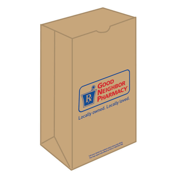 Good Neighbor Pharmacy Bag Brown Recycle 6lb 1000 by Pasteur Pharmacy