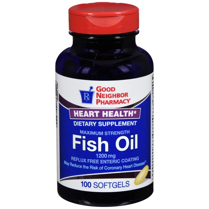 Good Neighbor Pharmacy GNP Fish Oil 1200 Mg Enteric Coated 100 Softgel Caps by Pasteur Pharmacy