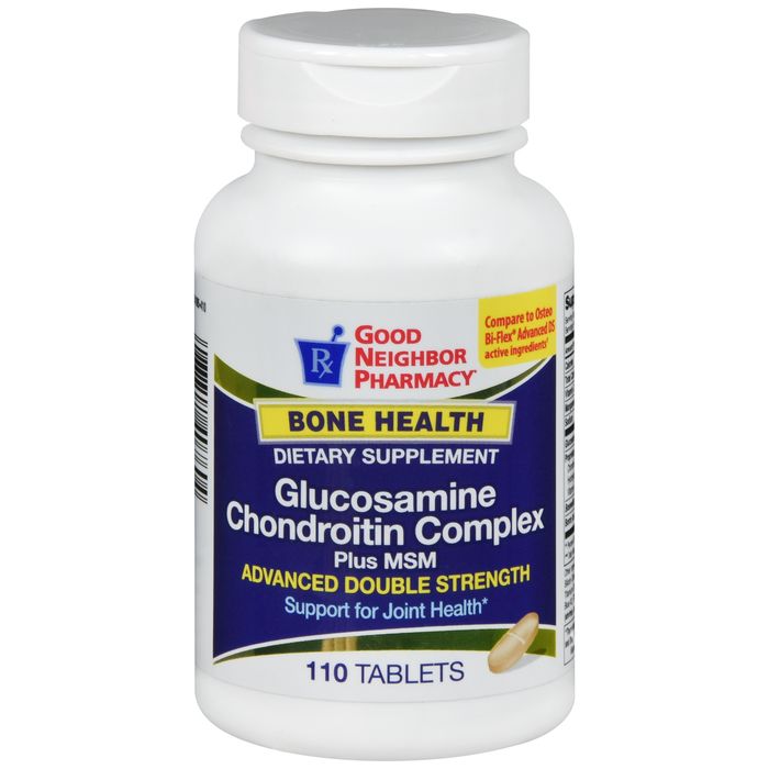 Good Neighbor Pharmacy GNP Glucosamine Chondroitin Advanced DS 110 Tabs by Pasteur Pharmacy