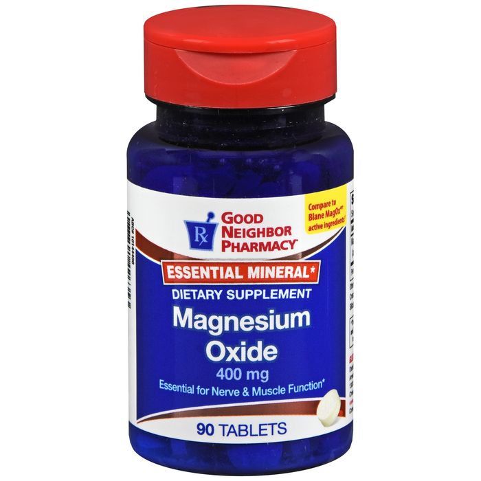 Good Neighbor Pharmacy Magnesium Oxide 400mg Tablets 90ct by Pasteur Pharmacy