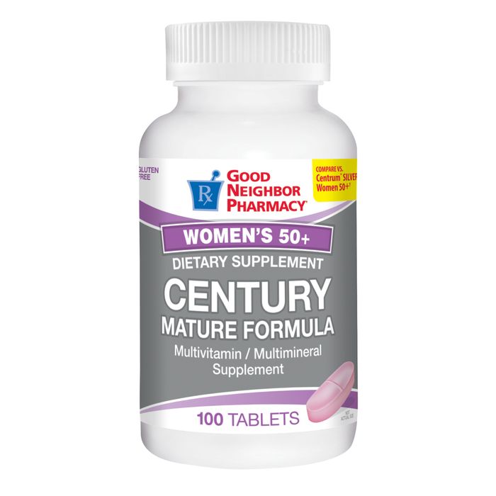 Good Neighbor Pharmacy Century Mature Women 50+ Tablets 100ct by Pasteur Pharmacy