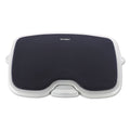 Kensington SoleMate Comfort Footrest with SmartFit System, 21.5w x 14d x 3.5 to 5h, Gray/Black