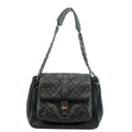 Chanel Matlasse Caviar Skin Black Quilted Shoulder Bag 10 Series - 2681 by Bolt Boutique