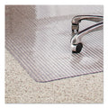 ES Robbins Dimensions Chair Mat for Carpet, 45 x 53, Clear