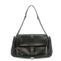 Chanel 2.55 Rare Caviar Skin Black Chain Shoulder Bag 8 Series #2683 by Bolt Boutique