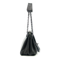 Chanel 2.55 Rare Caviar Skin Black Chain Shoulder Bag 8 Series #2683 by Bolt Boutique