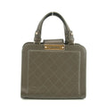 Chanel Grained Calfskin Stitched Small Label Click Shopper Tote Bag 23 Series #2685 by Bolt Boutique