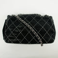 Chanel Wild Stitch Harako Flap Shoulder Bag 13 Series Black #2686 by Bolt Boutique