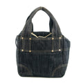 Chanel CC Stitch Denim Tote Bag Small Blue 10 Series #2688 by Bolt Boutique