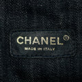 Chanel CC Stitch Denim Tote Bag Small Blue 10 Series #2688 by Bolt Boutique