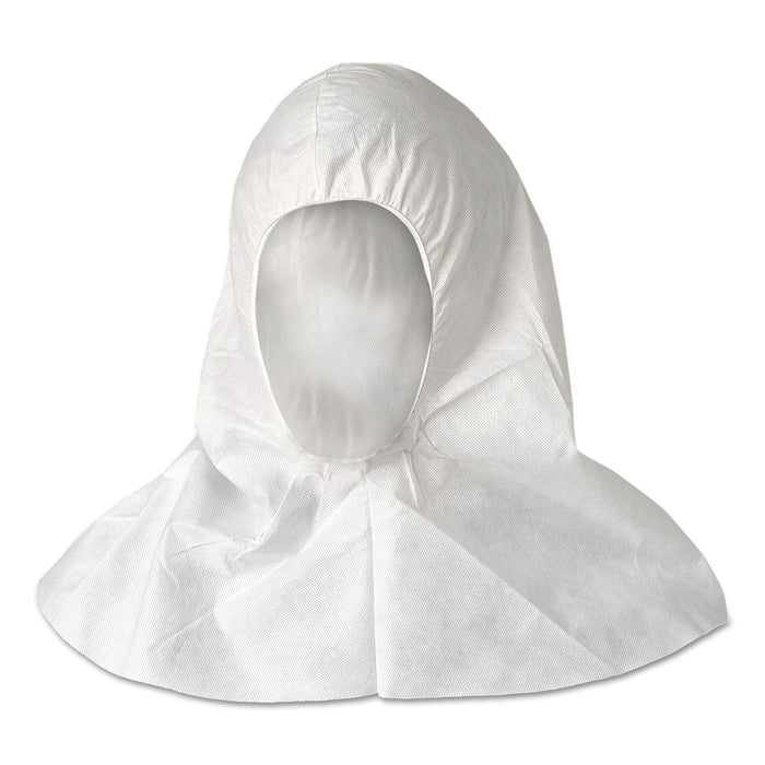 KleenGuard A20 Breathable Particle Protection Hood, One Size Fits All, White, 100/Carton