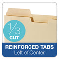Pendaflex File Folder Pocket, 0.75" Expansion, Letter Size, Manila, 10/Pack