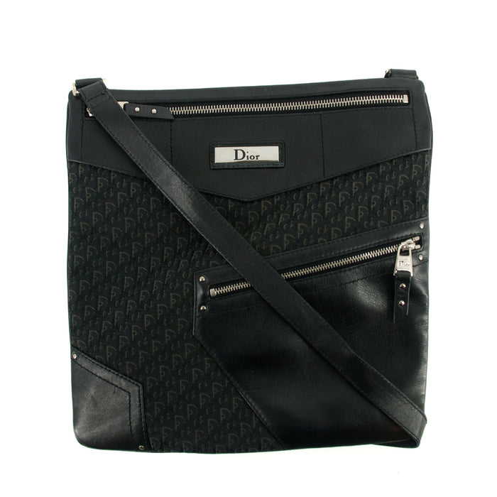 Dior Street Chic Trotter Black Crossbody Bag #2692 by Bolt Boutique