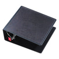 Cardinal SuperLife Easy Open Locking Slant-D Ring Binder, 3 Rings, 5" Capacity, 11 x 8.5, Black