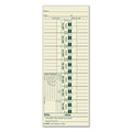 TOPS Time Clock Cards, Replacement for 1900L, One Side, 3.5 x 9, 500/Box