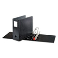 Cardinal SuperLife Easy Open Locking Slant-D Ring Binder, 3 Rings, 5" Capacity, 11 x 8.5, Black