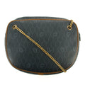 Christian Dior Honeycomb Chain PVC Dark Grey x Brown Shoulder Bag #2693 by Bolt Boutique