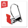 Cardinal SuperLife Pro Easy Open ClearVue Locking Slant-D Ring Binder, 3 Rings, 1.5" Capacity, 11 x 8.5, White
